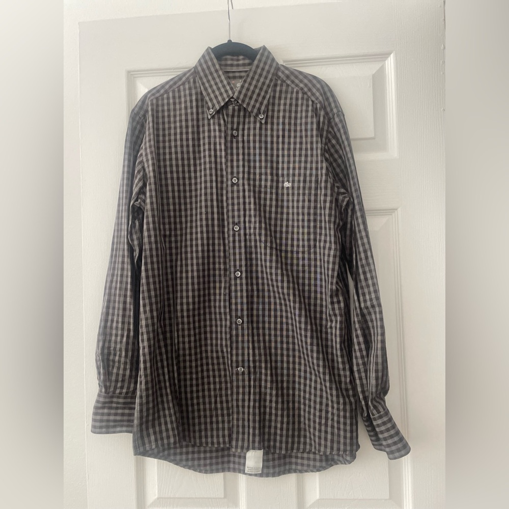 Men’s Lacoste Long Sleeve Shirt Size 39